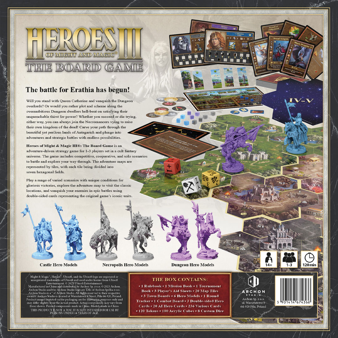 Heroes of Might & Magic III Board Game