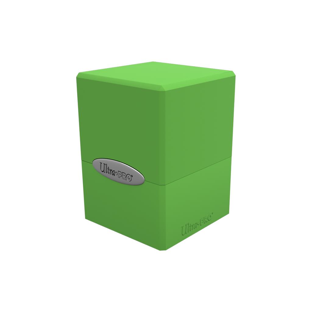 Deckbox: Satin Cube Lime Green