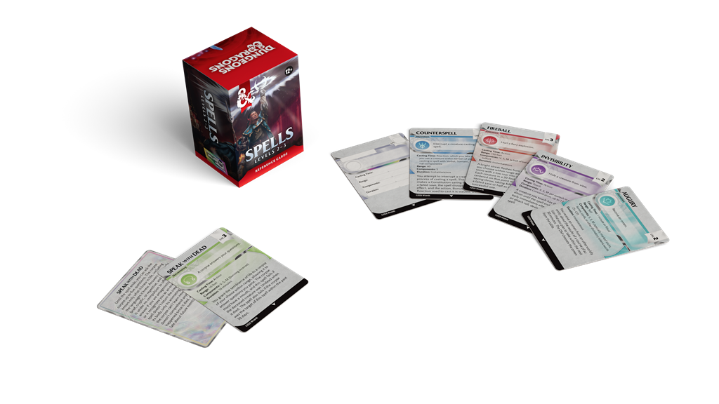 Dungeons & Dragons 5e: Reference Cards - Trove Spells 2
