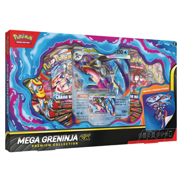 Pokemon: Mega Greninja ex Premium Collection