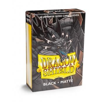 Dragon Shield Small Sleeves - Japanese Matte Black