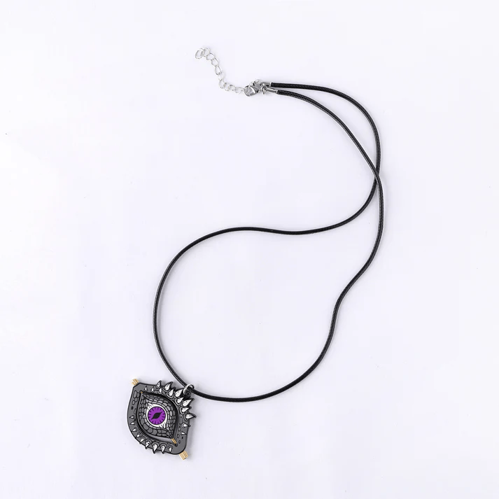Dragon Blink D2 Necklace Black