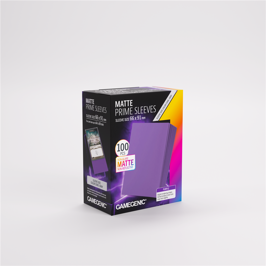 Sleeves: Pack Matte Prime Purple (100)