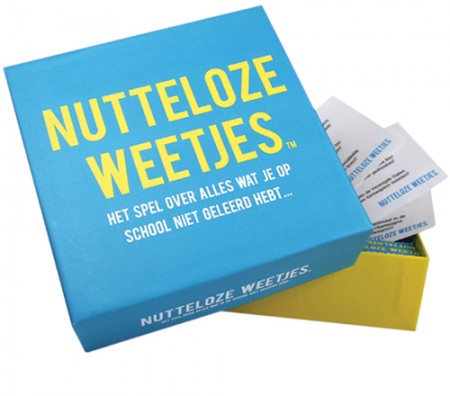 Nutteloze weetjes - Partyspel