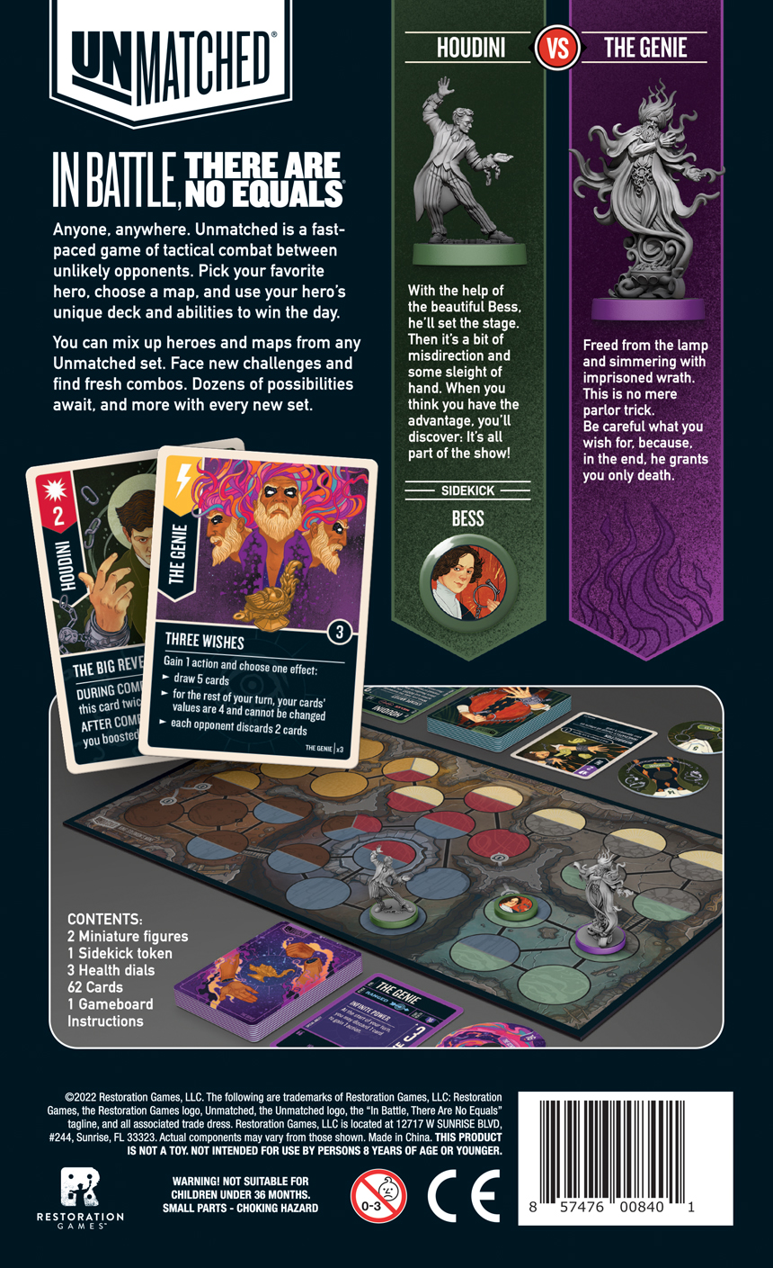 Unmatched: Houdini vs De Geest