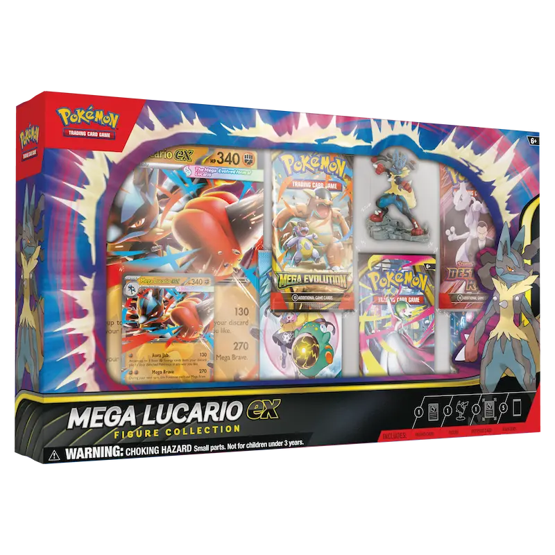 Pokemon: Mega Lucario Figure Collection