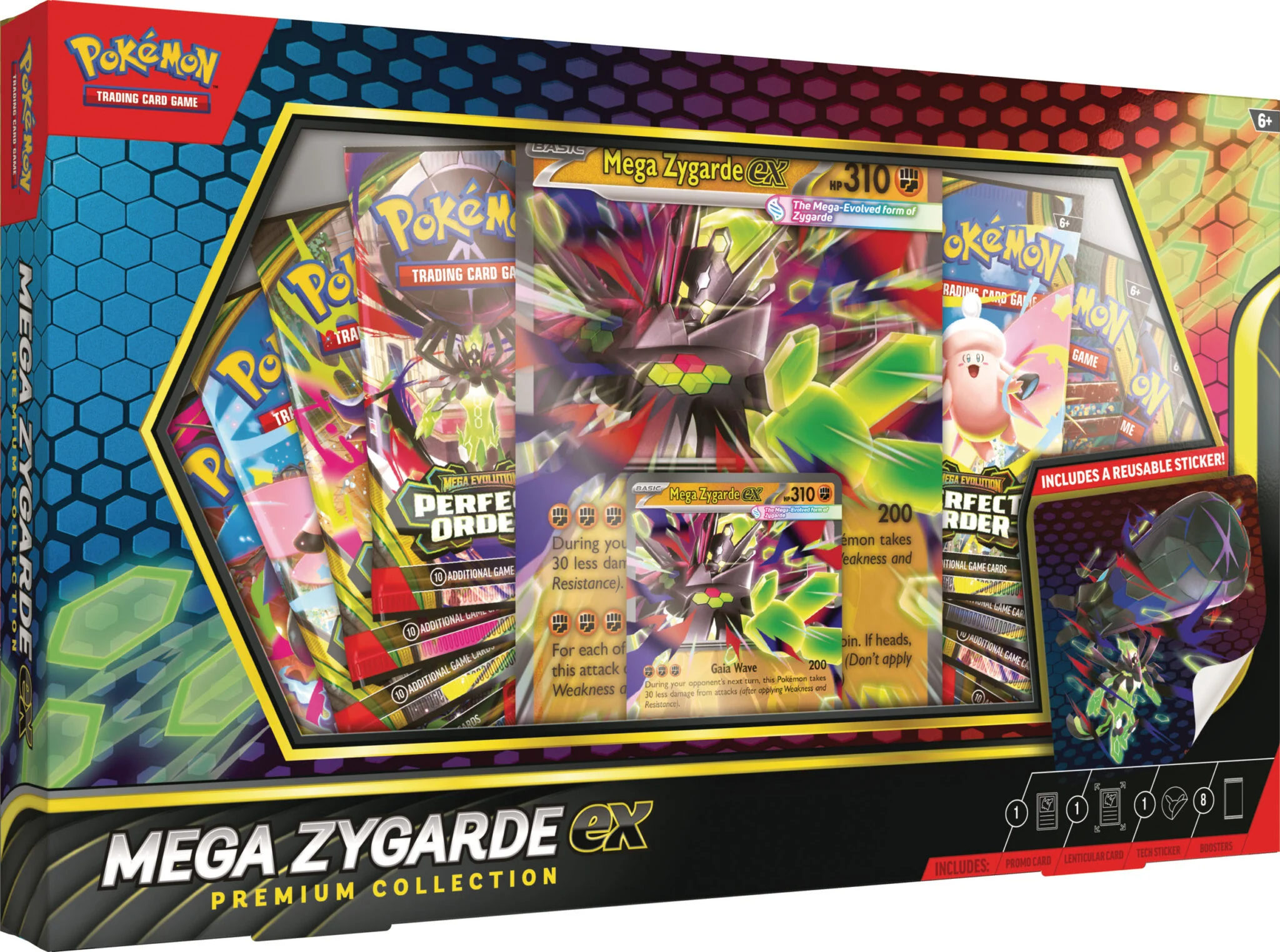 Pokemon: Mega Zygarde Premium ex Box