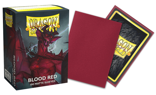 Dragon Shield - Standard: Blood Red Matte (100)