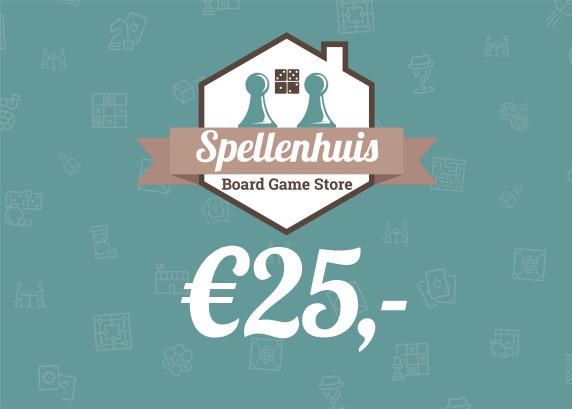 Spellenhuis Cadeaubon  25,-