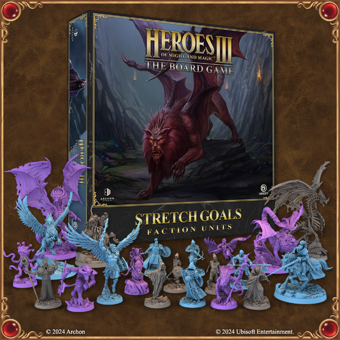 Heroes of Might and Magic III: The Board Game Stretch Goals - Faction Units