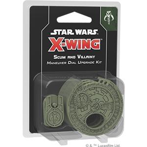 Star Wars X-wing 2.0 Scum Villainy Maneuver Dial