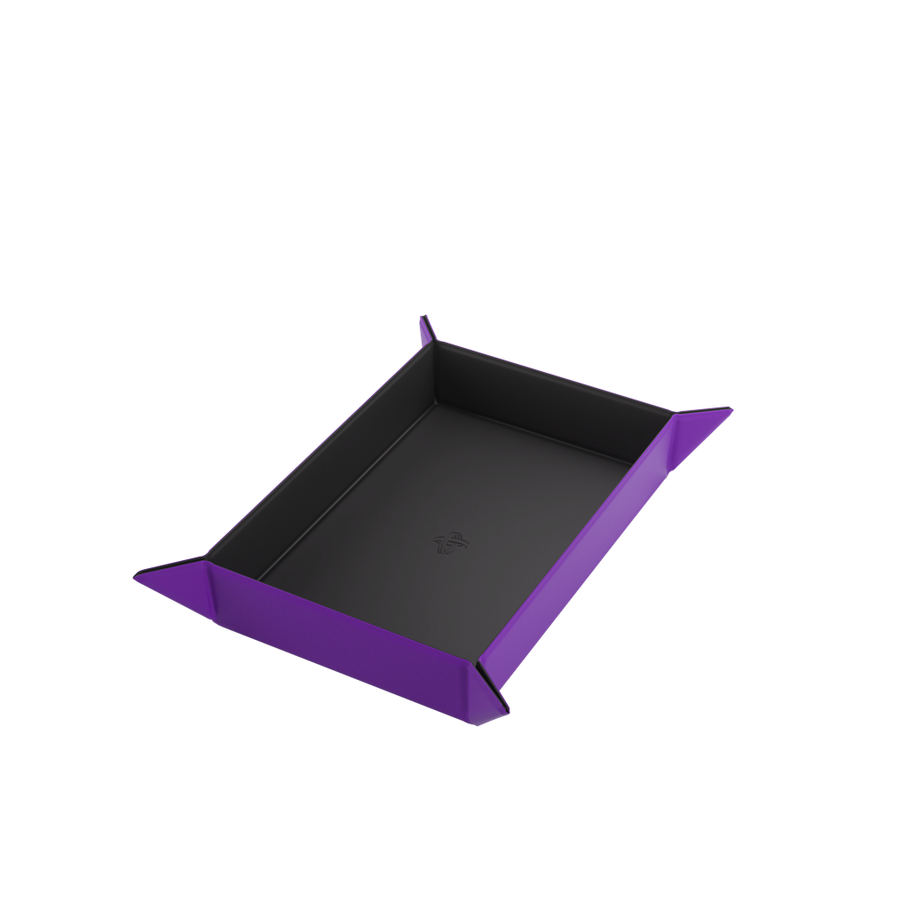Magnetic Dice Tray Rectangular - Black/Purple Magnetic Dice Tray Rectangular - Black/Purple