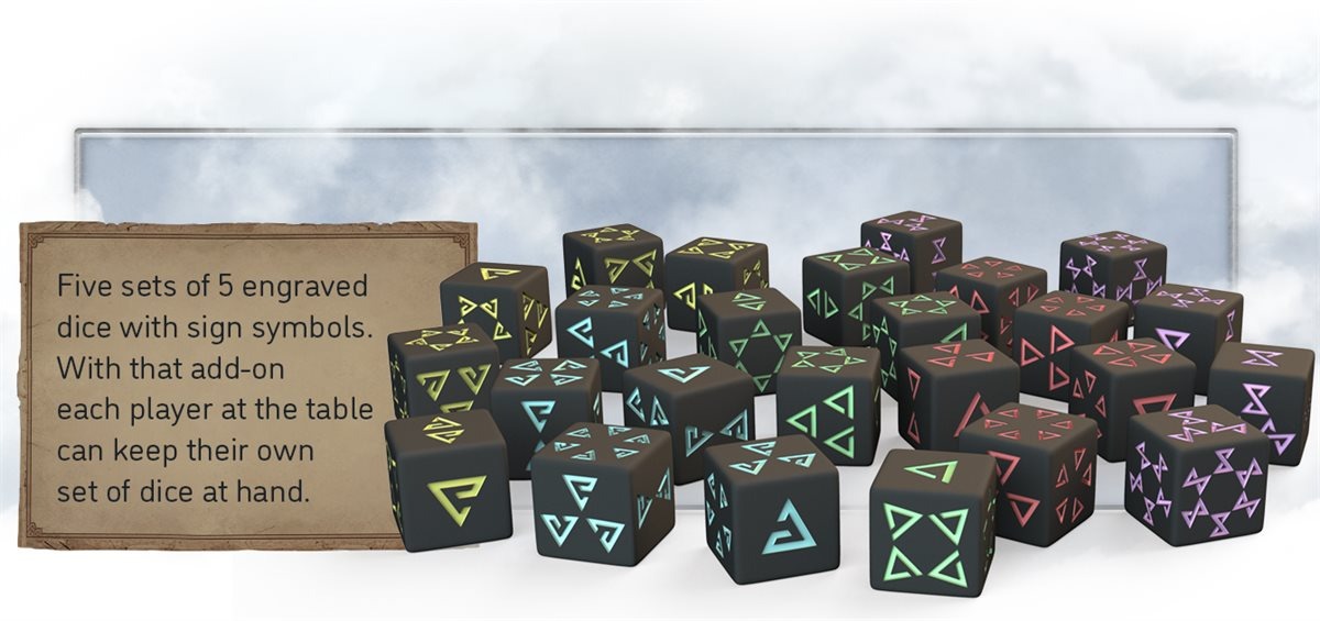 The Witcher Old World - Additional Dice Set