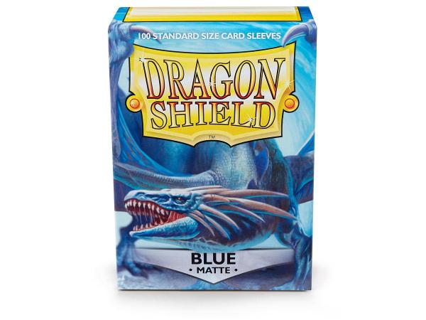 Dragon Shield - Standard: Blue Matte (100) Dragon Shield - Standard: Blue Matte (100)