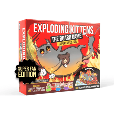 Exploding Kittens The Board Game Super Fan