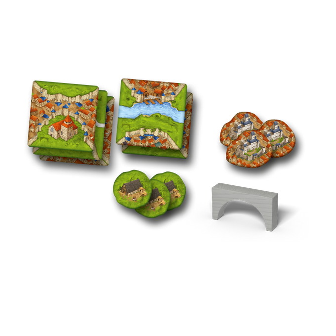 Carcassonne: Burchten & Bruggen Uitbreiding