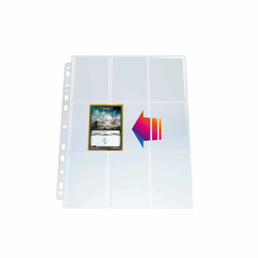 Ultrasonic 9-Pocket Pages Sideloading Display (50)