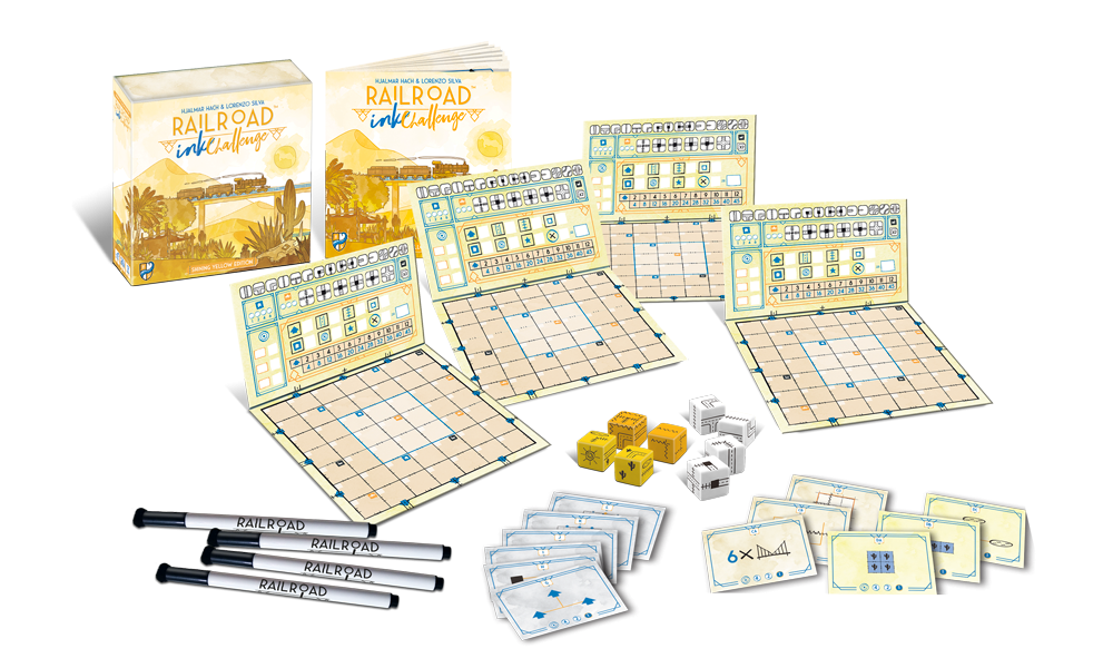 Railroad Ink Shining Yellow Edition