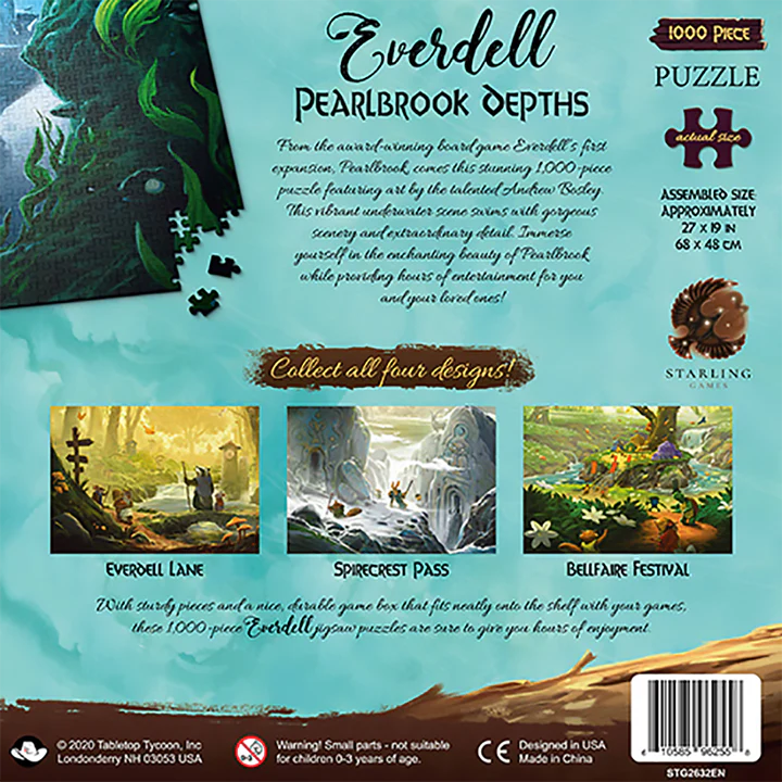 Everdell 1000 Piece Puzzle - Pearlbrook Depths