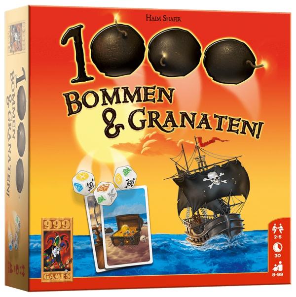 1000 Bommen & Granaten! - Dobbelspel