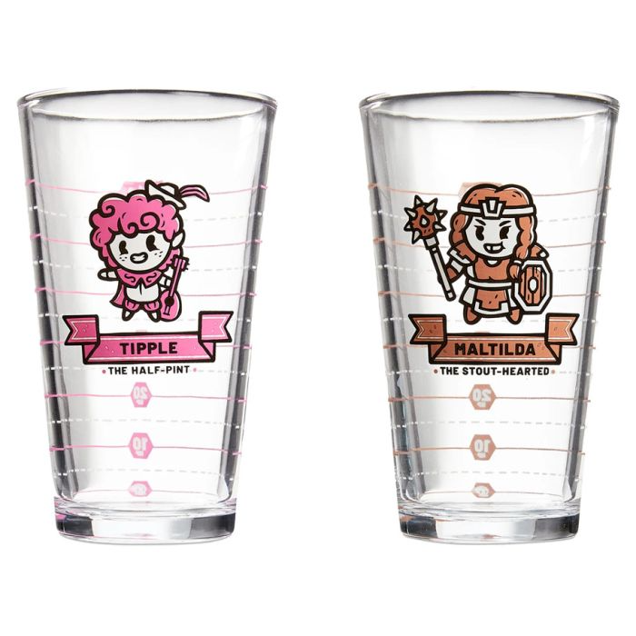 Heroes of Barcadia Party Pack Glass Set