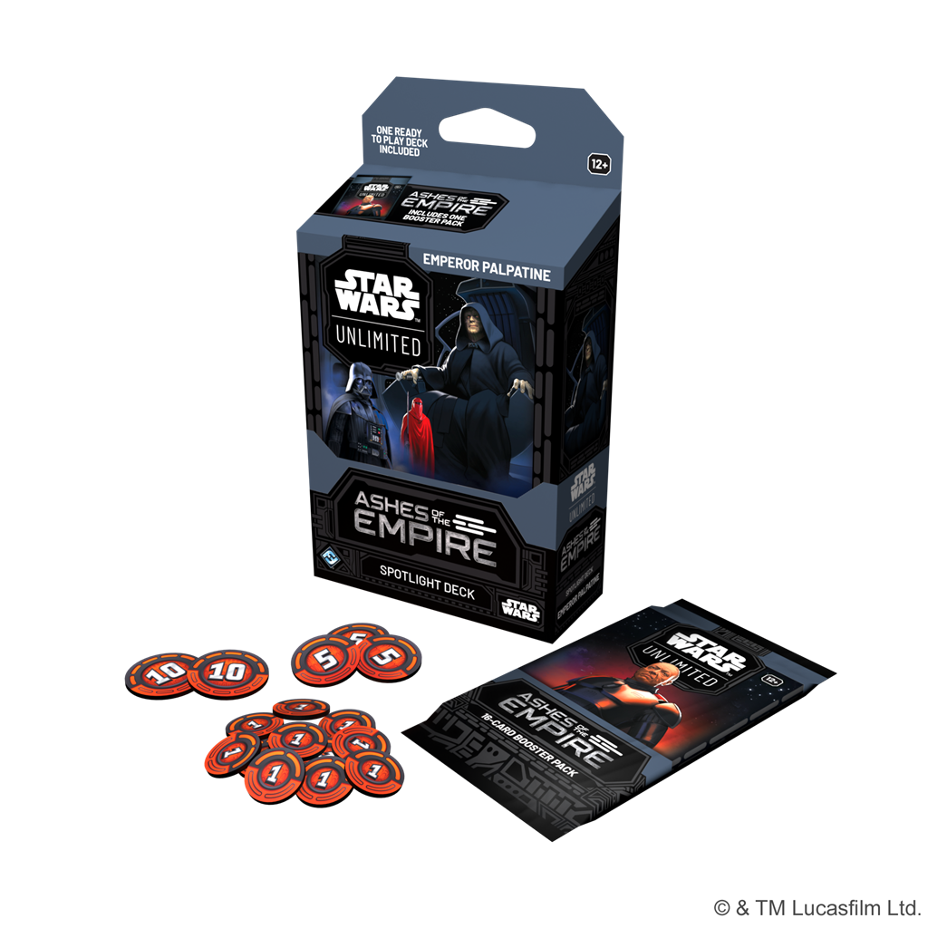 Star Wars: Unlimited - Ashes of the Empire - Spotlight Deck: Emperor Palpatine