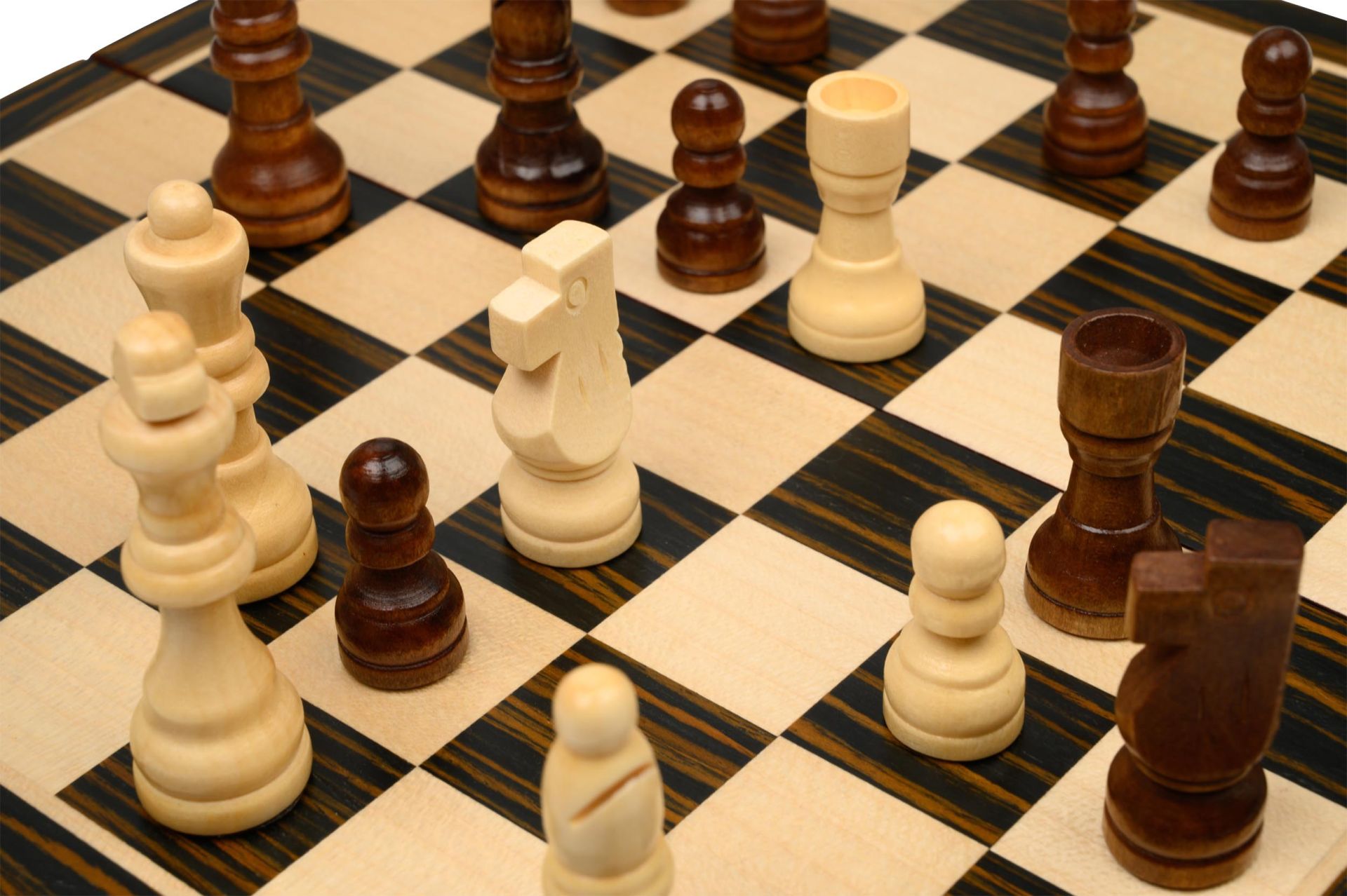 Schaak/Dam/Backgammon Kassette Veld 30 mm, Koningshoogte 63 mm