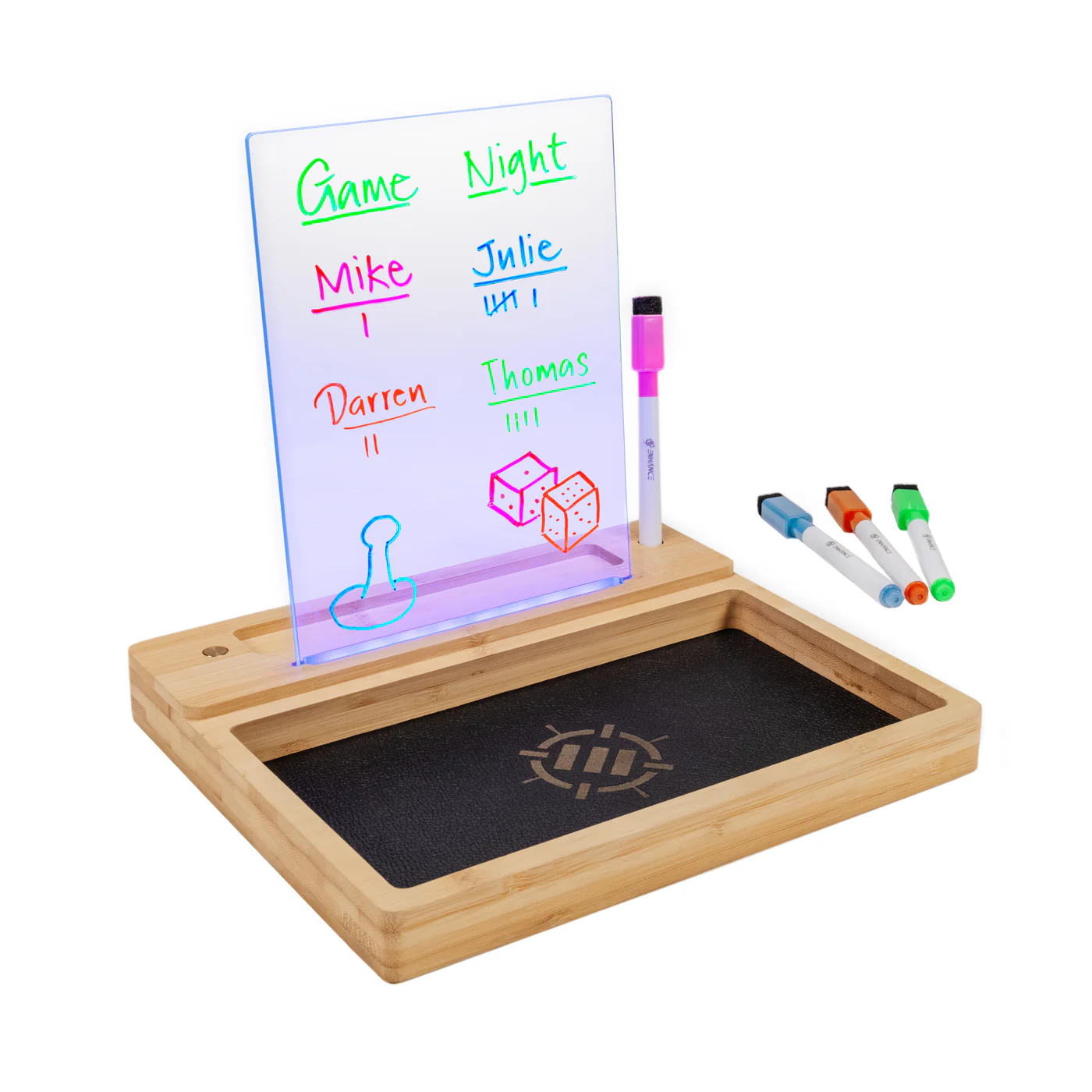 LED Writing Score Board & Dice Tray