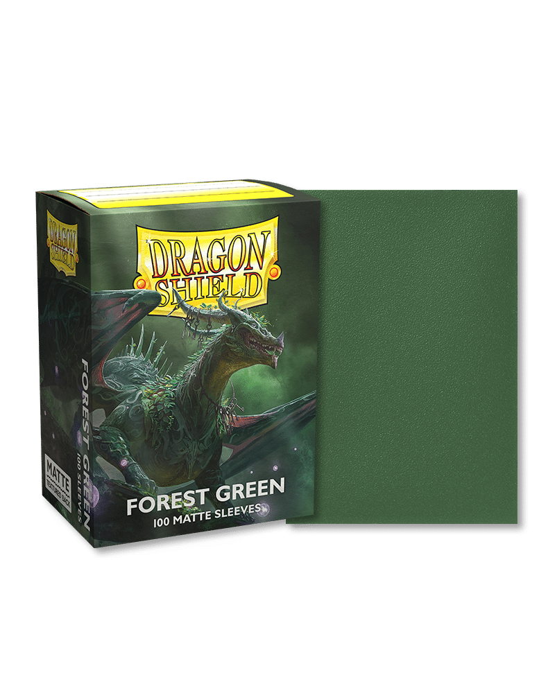 Dragon Shield - Standard Forest Green - Matte (100)