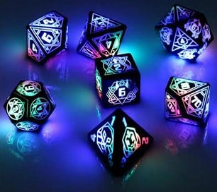 LED Dice Set - Unity