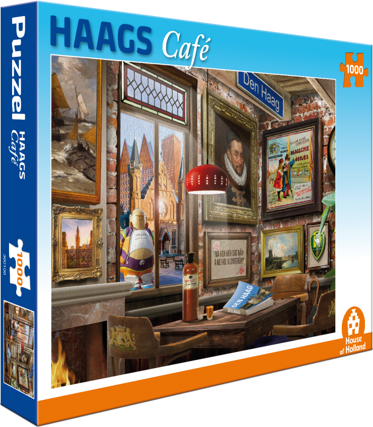 Puzzel: Haags Café (1000)