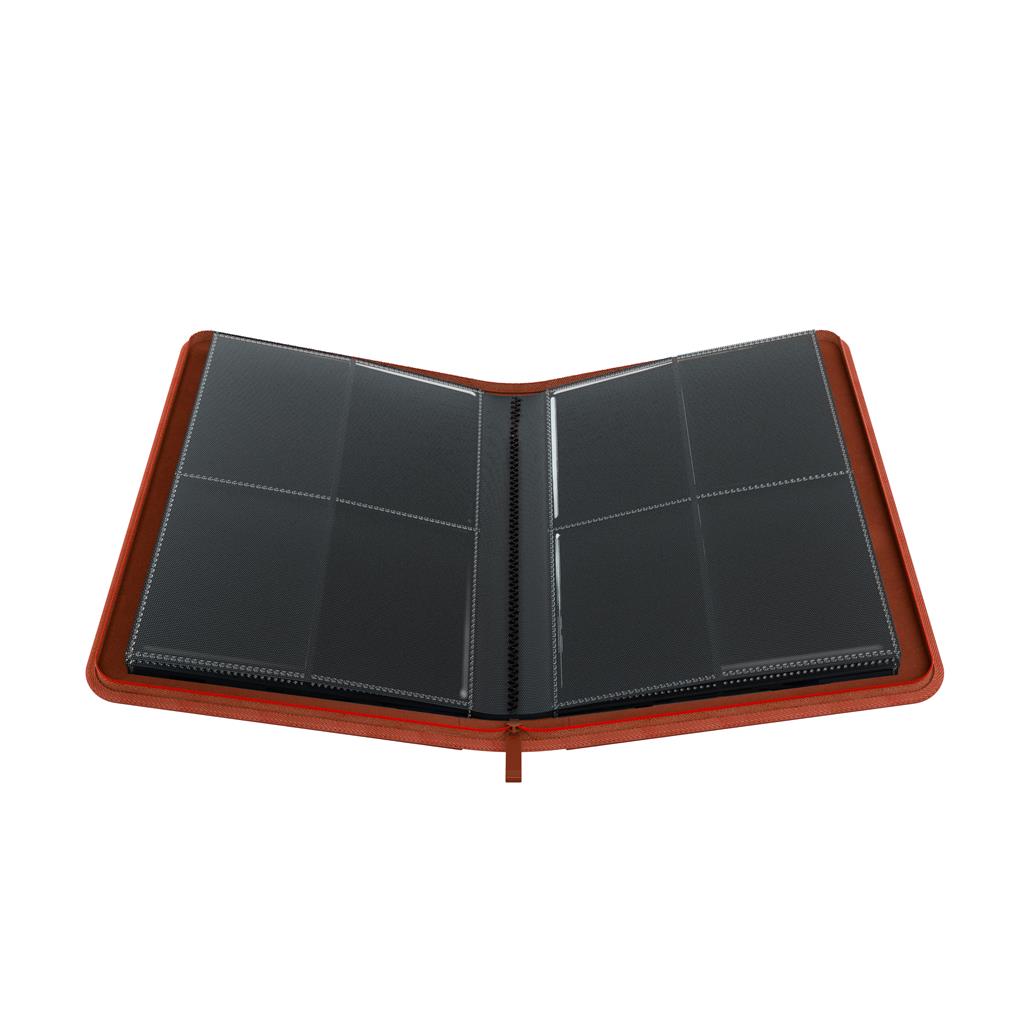 Zip-Up Album 8-Pocket Red