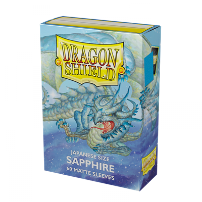 Dragon Shield - Small Sapphire Matte (60)