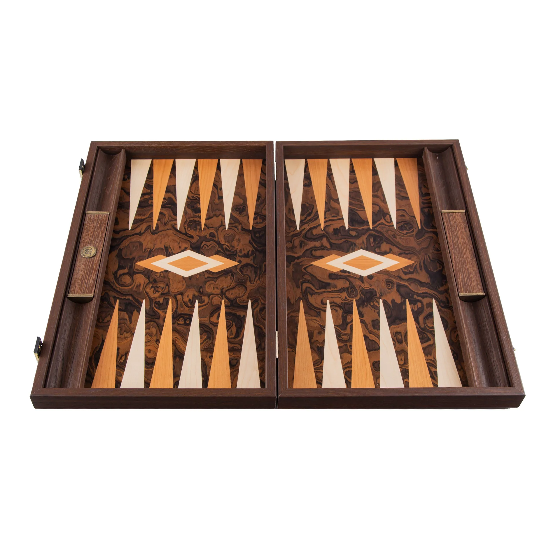Backgammon: California Walnut Burl