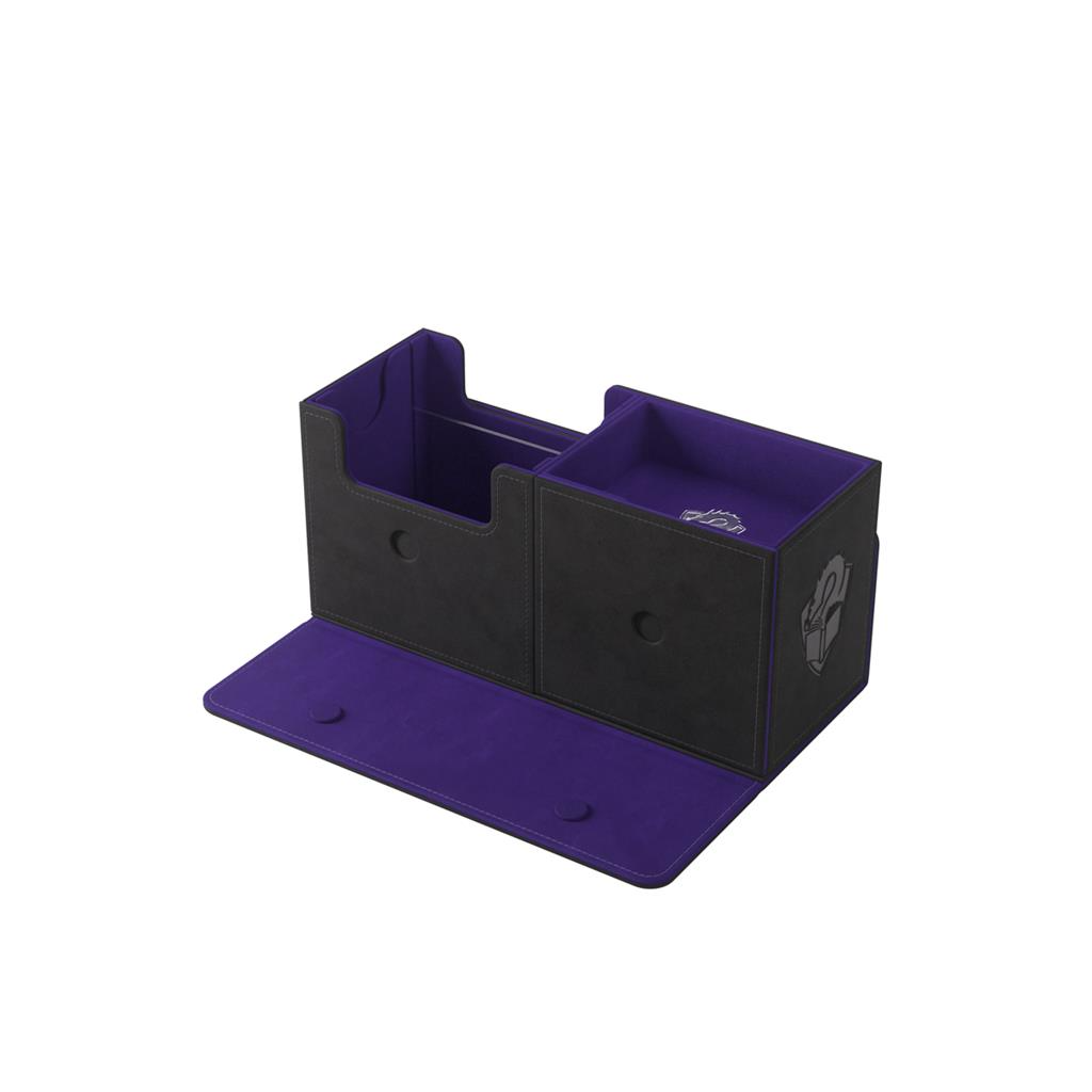 Deckbox: The Academic 133+ XL - Black/Purple