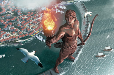 7 Wonders spel Collosses Kaartspel 7 Wonders art