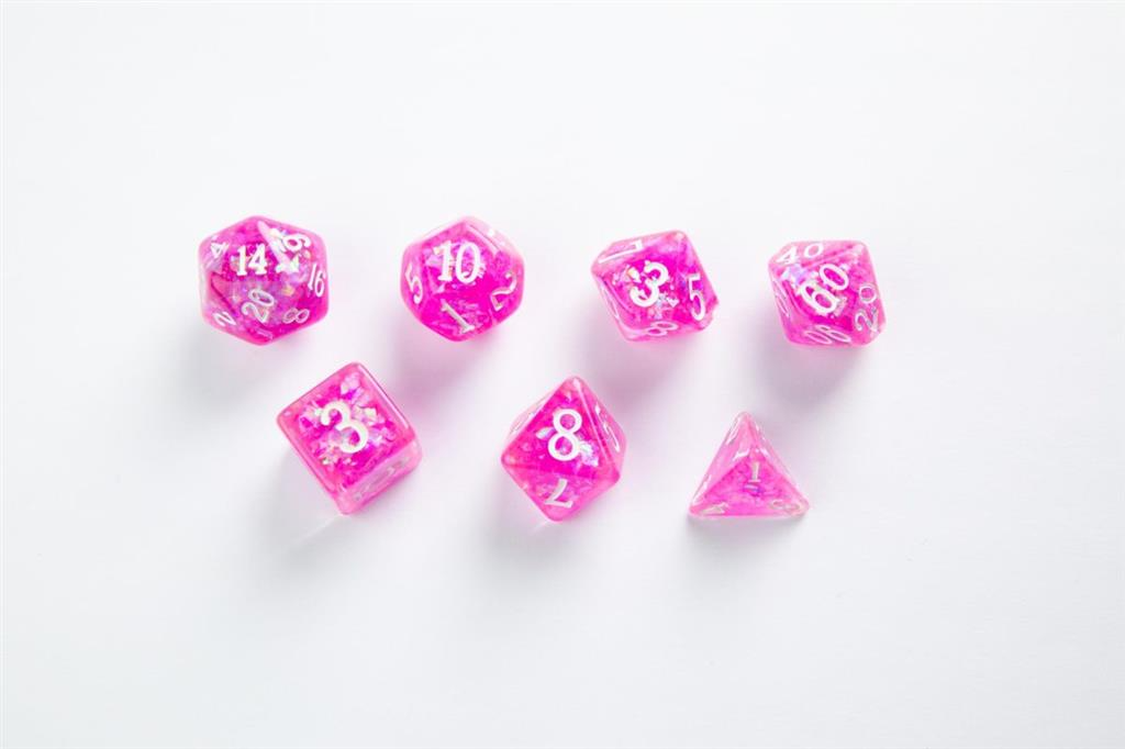 Polydice Set Candy Series - Raspberry