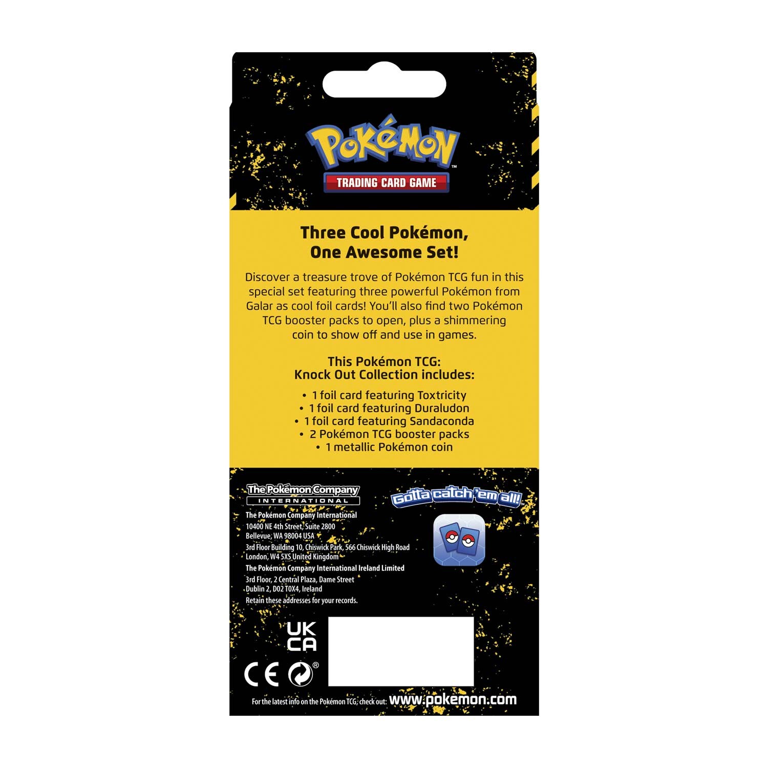Pokemon: Knock Out Collection - Sandaconda, Duraludon & Toxtricity