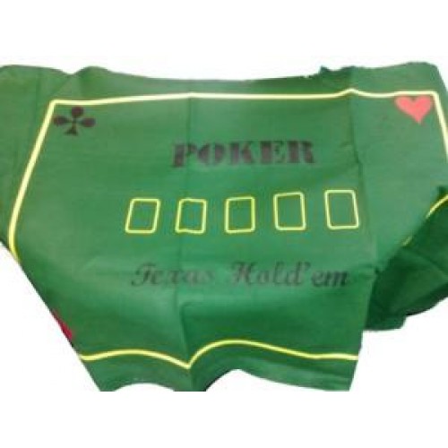 Pokerkleed Texas Hold'em gr.vilt 180x90cm