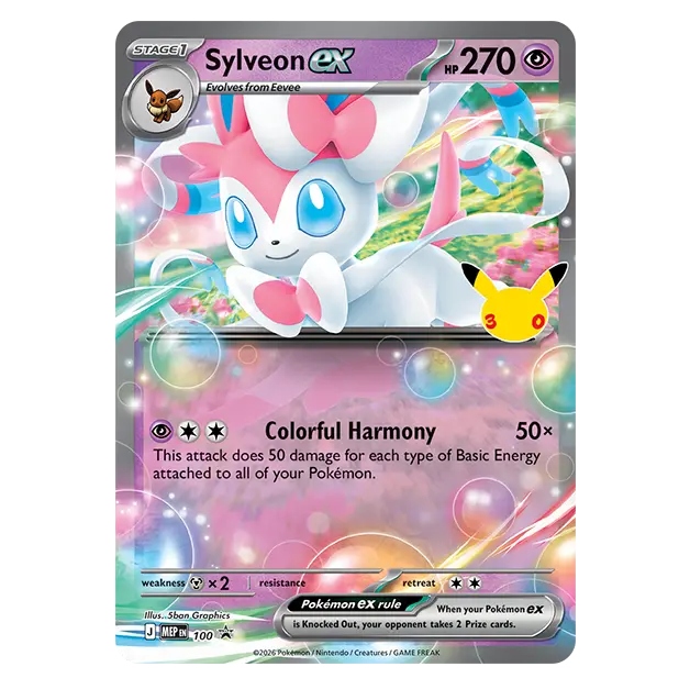 Pokemon 30th Celebration - Sylveon-ex Box