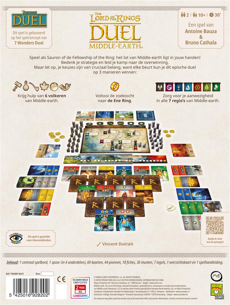 The Lord of the Rings Duel for Middle Earth - NL The Lord of the Rings Duel for Middle Earth - NL