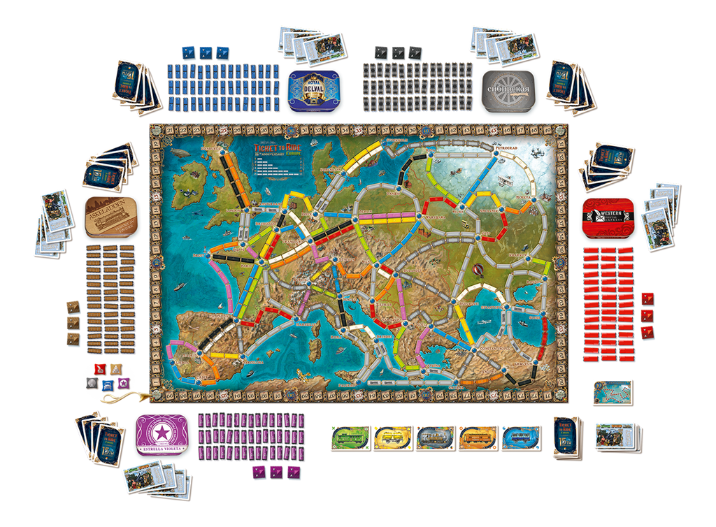 Ticket to Ride: Europe – 15th Anniversary - NL