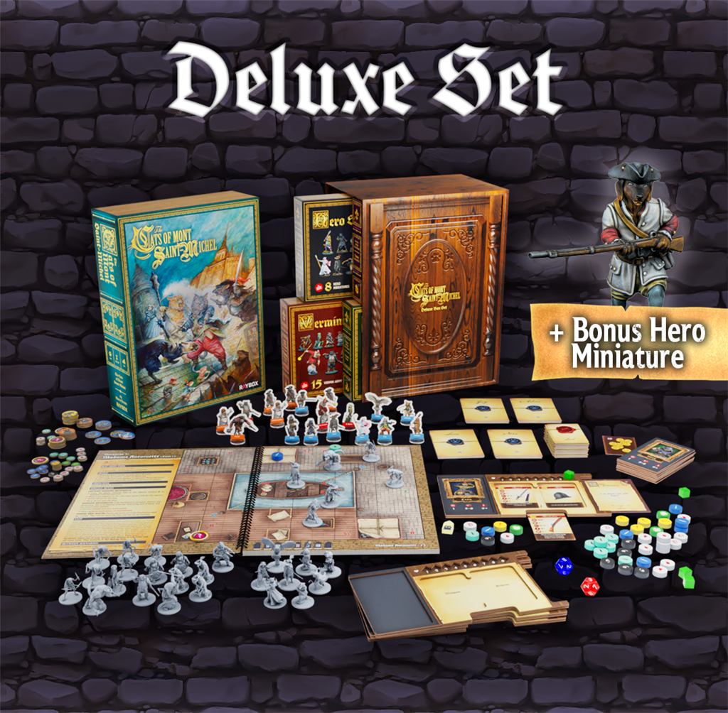 The Cats of Mont Saint Michel Deluxe Set