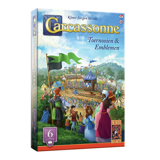 Carcassonne: Toernooien & Emblemen Uitbreiding