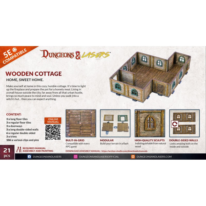 Dungeons & Lasers Wooden Cottage