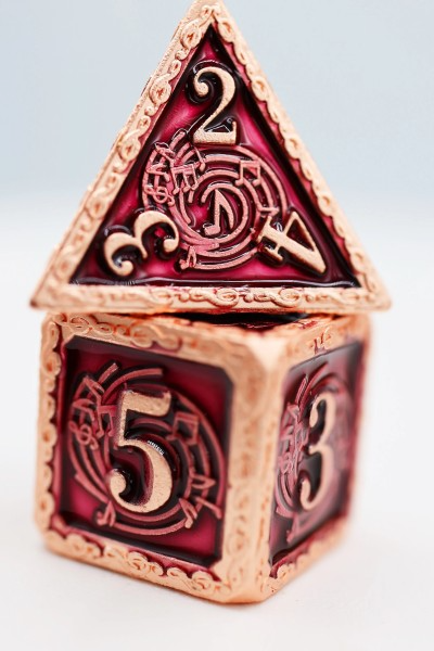 Bardic Song Allegro RPG Metal Dice Set (7)