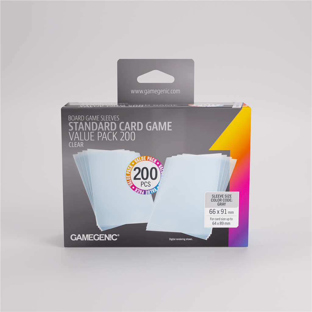 Sleeves: Value Pack Standard 66x91 (200)