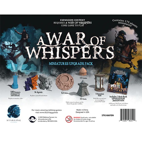 War of Whispers Miniatures Upgrade Pack