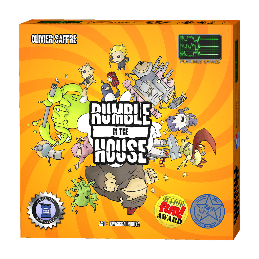 Rumble in the House - Bordspel