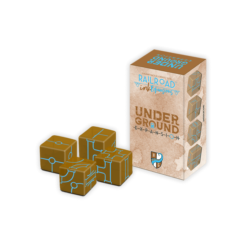 Railroad Ink Expansion: Underground